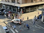 Varese, grande paura in via Carcano: bambino di 9 anni investito