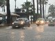 Bomba d'acqua si abbatte su Sanremo e l'entroterra: fino a 33 mm in un'ora, danni in molte zone (Foto)