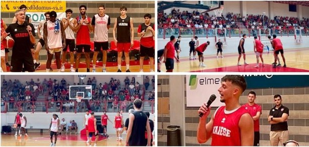 FOTO E VIDEO Voglia di Openjobmetis: in 400 sugli spalti al primo allenamento davanti ai tifosi